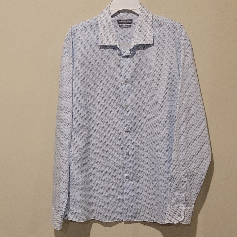 ❤NWOT! GEOFFREY BEENE DRESS SHIRT, 16.5 34/35 LARGE